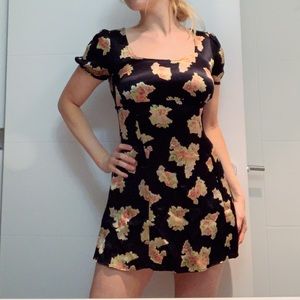 Original Betsey Johnson Silk Floral Dress